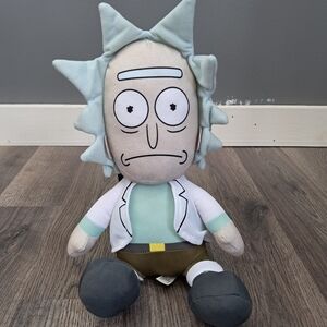 Rick 10” Plush From Rick and Morty Official License Toy Factory 2019 Adult Swim